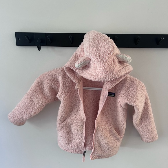 Patagonia Furry friends fleece hoody size 2 - Picture 3 of 6